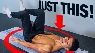 'How To Get 6 Pack Abs With No Equipment (DO THIS ANYWHERE!)'