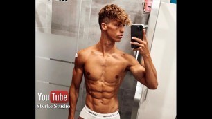 'Shredded Abs Teen Fitness Model Physique Update Leonardo Landolfi Styrke Studio'