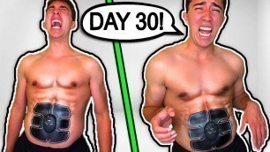 '6 PACK ABS STIMULATOR - 30 DAY RESULTS'