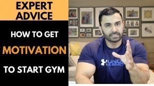 'How to Get MOTIVATION TO START GYM! (Hindi / Punjabi)'