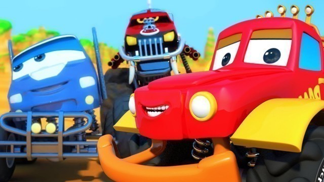 'We Are The Monster Trucks | Monster Truck Dan |  Car Cartoons For Babies by Kids Channel'