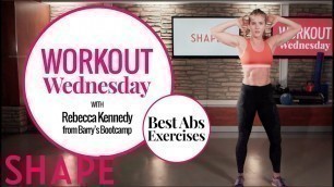 'Best Abs Exercises | Workout Wednesday | Shape'