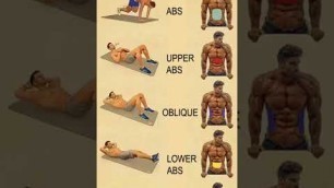 'Best exercise ABS at home      