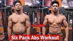 'Top 3 Six Pack Abs Workout | Only 5 Minutes ABS Exercise - Home/Gym'