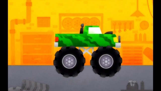 'Monster Trucks Racing Cars Gameplay with Gertit'