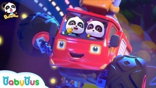 'Fire Truck\'s Rock Party | Monster Car Band | Monster Truck Rescue Team | BabyBus'