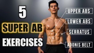 '5 Ab Exercises with Fat-burning Element!'