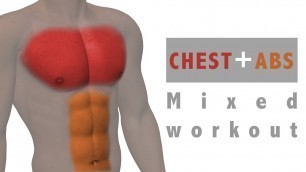 'Abs+Chest MIXED WORKOUT'