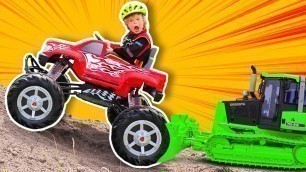 'Monster Trucks for Kids in Dirt | Toy Trucks for Kids'