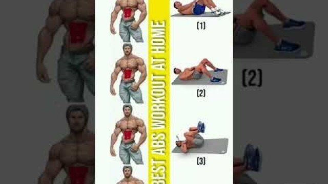 'BEST ABS WORKOUT ||#workout #shorts #6pack #chase #abs'