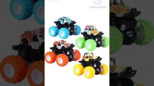 'Friction Powered Mini Monster Trucks for Kids, Big Rubber Tires #shorts #viral #trending #thingshort'