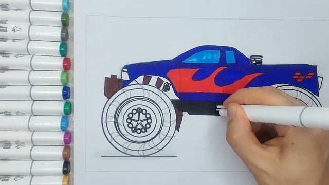 'How to paint Monster Truck'