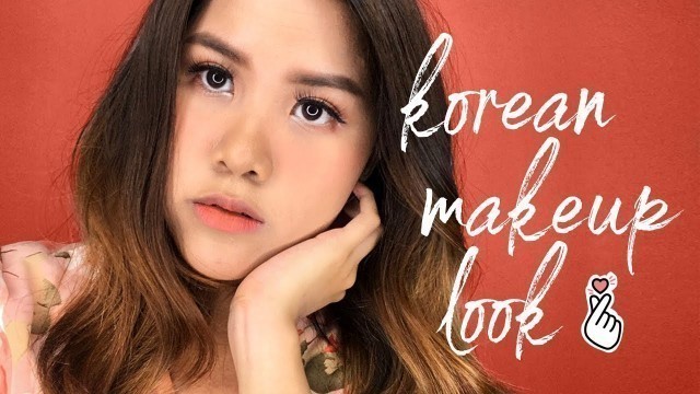 'MORENA TRIES KOREAN MAKEUP LOOK USING MOONSHOT | Katt Legaspi'