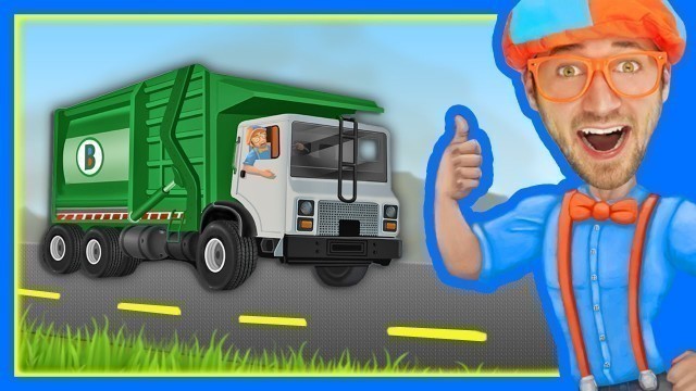 'The Garbage Truck Song by Blippi | Songs for Kids'