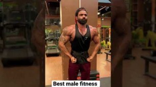 'Best male fitness model athlete'