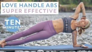 '10 MIN Abs & Love Handle Workout | The Muffin Top Destroyer'
