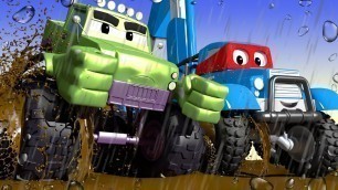 'The Jeep Truck - Carl the Super Truck - Car City ! Cars and Trucks Cartoon for kids'