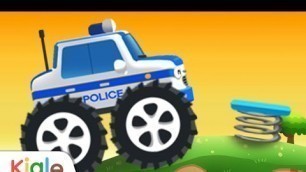 'Police Car Changes Into a Monster Truck | Tayo the Little Bus | Cartoon for Kids | KIGLE TV'