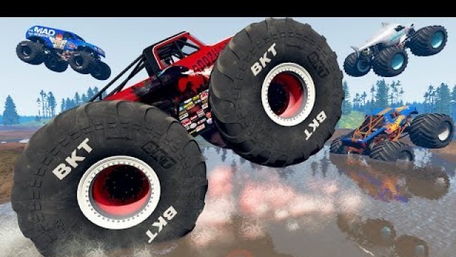'Monster Truck Mud Battle #14 | BeamNG Drive - Griff\'s Garage'