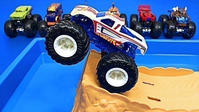 'Muddy Monster Trucks for Kids - Monster Truck Car Wash - Organic Learning'