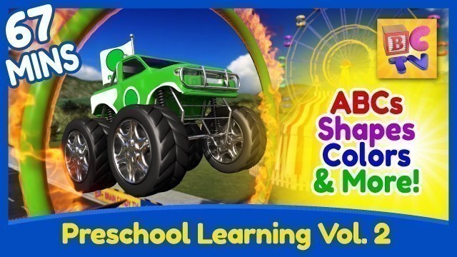 'Preschool Learning Compilation | Vol 2 | Shapes, Colors Math and More!'