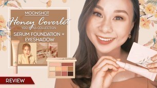 'Moonshot - Honey Coverlet Foundation + Eyeshadow - First Impression/Tutorial/GRWM | im_jennytwong'