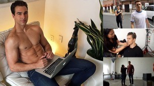 'A Day in the Life of a Male Model | Photoshoot + Workout'