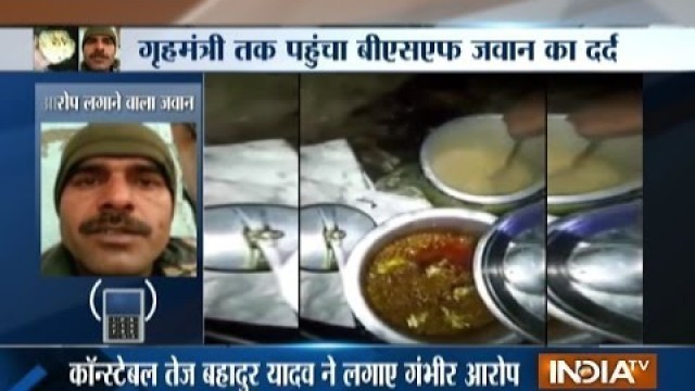'Rajnath Singh Orders Inquiry after BSF Jawan Alleges Poor Food Quality in Viral Video'