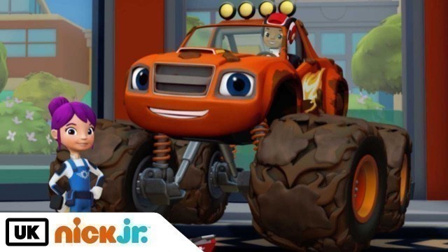 'Blaze and the Monster Machines | Trouble at the Truck Wash | Nick Jr. UK'