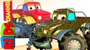 'Monster Trucks Dan | I\'m Dan Songs | Car Dance Videos by Kids Channel'