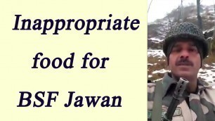 'BSF jawan alleges bad quality food , Raj Nath singh seeks report| Oneindia News'