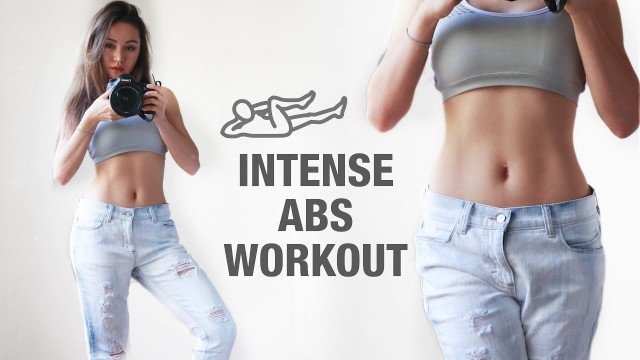 'Intense Abs Workout Routine - 10 Mins Flat Stomach Exercise'