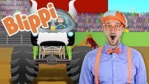 'Blippi Monster Truck Song | 1 Hour of Blippi Songs and Learning Fun | Educational S For Kids'