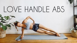 '15 MIN ABS: Love Handle + Muffin Top Workout'