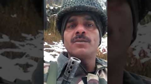 'BSF Jawan TB Yadav shows the Condition of food in BSF'
