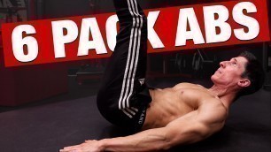 '6 Pack Abs Workout (BURNS FAT TOO!)'