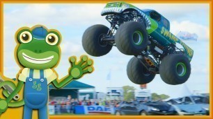 'Monster Trucks For Children | Gecko\'s Real Vehicles'