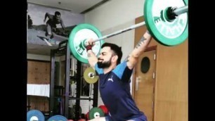 'Virat Kohli Gym Workout'