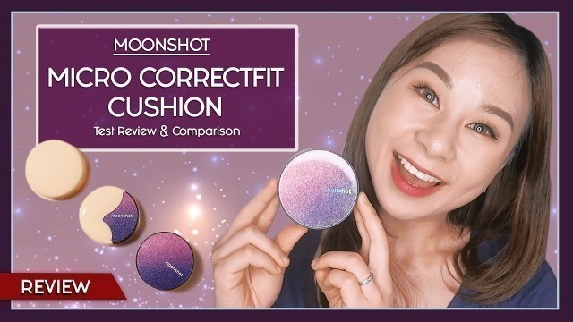 'Moonshot - Micro Correctfit Cushion -  Review and Comparison with the Micro Setting Cushion'