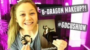 'G-DRAGON MAKEUP?! | Moonshot GD Cushion Unboxing, Review + First Impression'