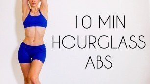 '10 min LOWER ABS & LOVE HANDLE WORKOUT (No Equipment Belly Burn)'