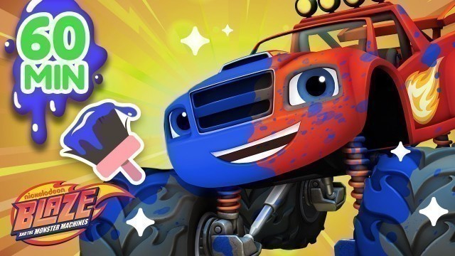 'BEST of Blaze Makeover Machines! | 60 Minute Compilation | Blaze and the Monster Machines'