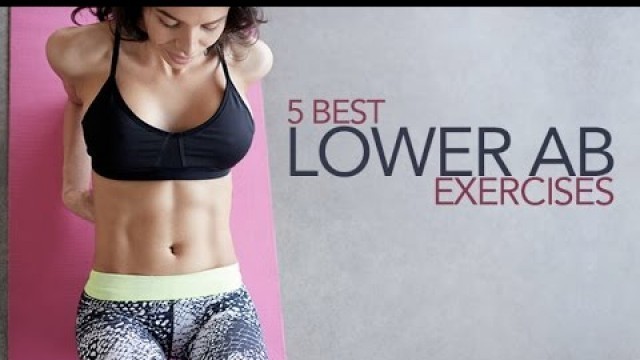 '5 Best Lower Abs Exercises for Women (BODYWEIGHT ONLY!!)'