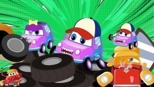 'We Are The Monster Trucks Song For Kids By Super Car Royce'