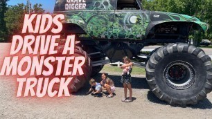 'The Kids Drive A Monster Truck'