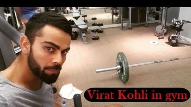 'Virat Kohli Gym Routine | Virat Kohli\'s fitness secrets | cricket de fan'