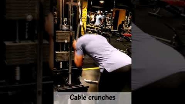 'Best abs workout - cable crunches | The Muscly Advisor | Try this abs workout'
