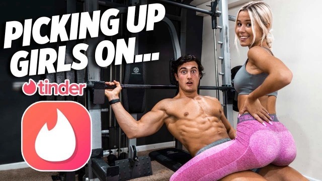 'PICKING UP GIRLS ON TINDER | I ASKED HER TO WORKOUT'