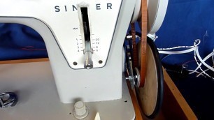 'How to modify your Singer 237 Sewing Machine for heavy duty work.'