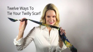 '12 Ways To Tie Your Twilly Scarf'